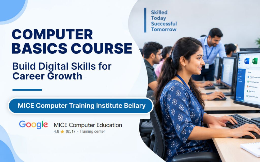 Computer Basics Course in Bellary Computer Basics Course in Bellary
