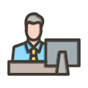 Back Office Executive Icon