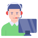 Computer Operator Icon