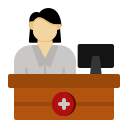 Healthcare & Front Office Staff Icon